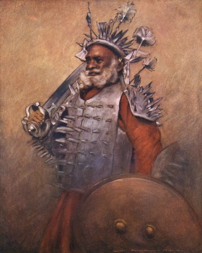 Rewa Warrior by Mortimer Ludington Menpes
